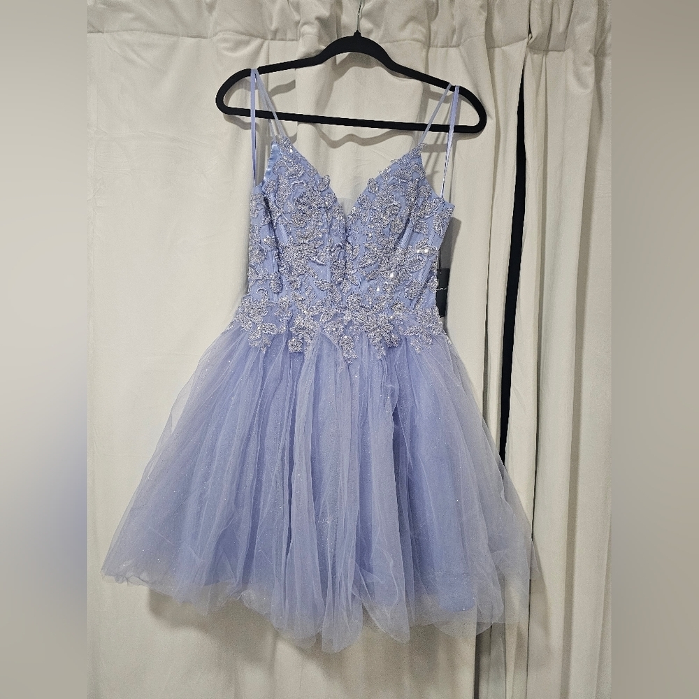 Nox anabel short dress in lavender​